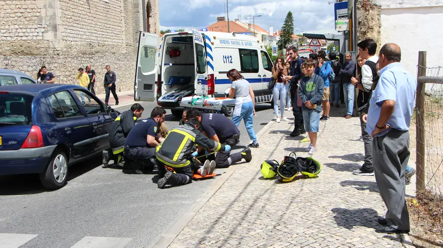 Jovem atropelada em Santarém