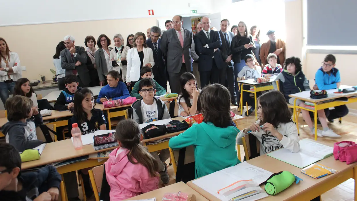 Inauguração da requalificação da Escola Moinho de Vento em Almeirim