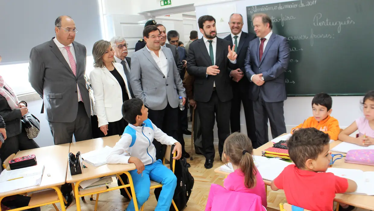 Inauguração da requalificação da Escola Moinho de Vento em Almeirim