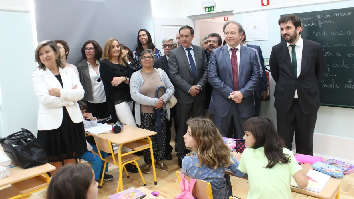 Inauguração da requalificação da Escola Moinho de Vento em Almeirim