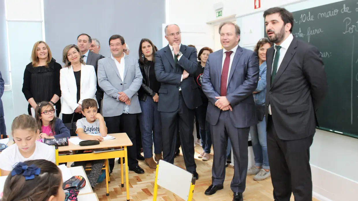 Inauguração da requalificação da Escola Moinho de Vento em Almeirim