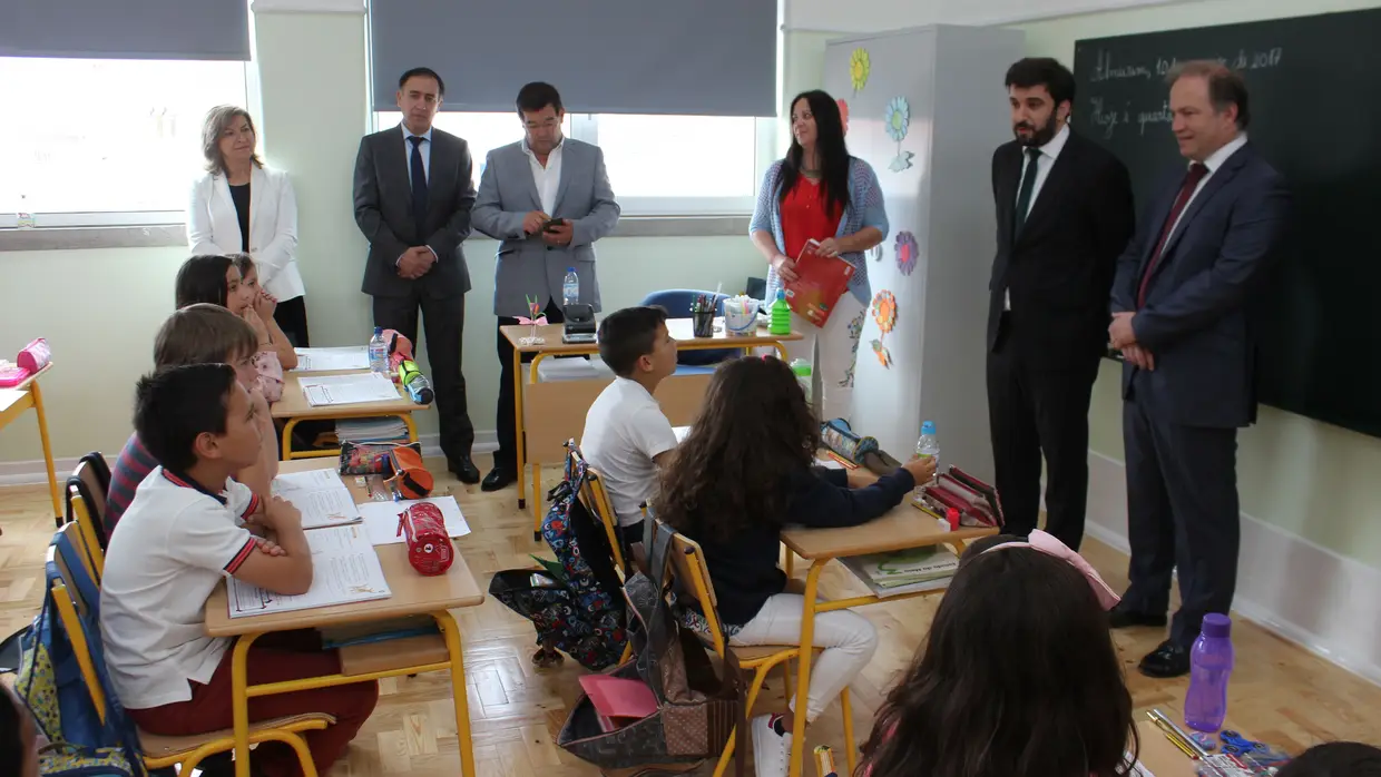 Inauguração da requalificação da Escola Moinho de Vento em Almeirim