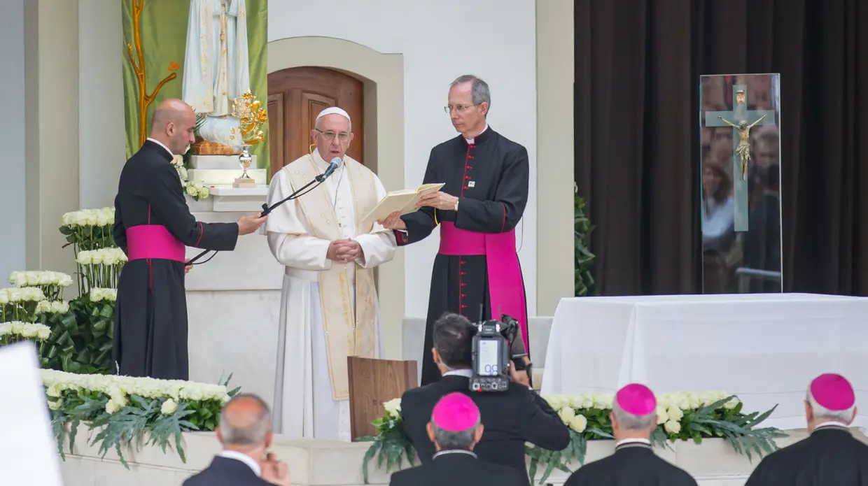 Fátima recebeu o Papa Francisco em oração
