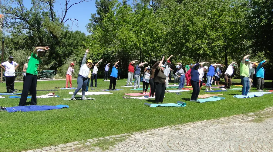 CRIT organiza yoga ao ar livre