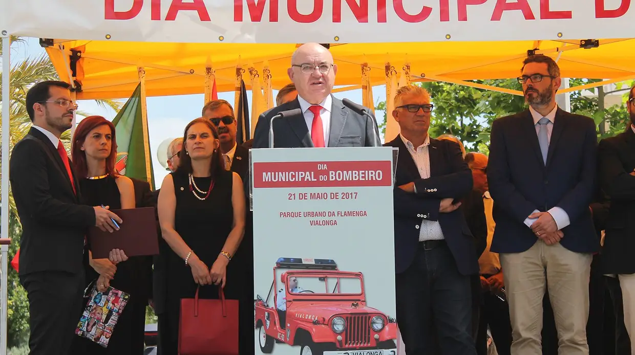 Comemorações do Dia Municipal do Bombeiro em Vialonga