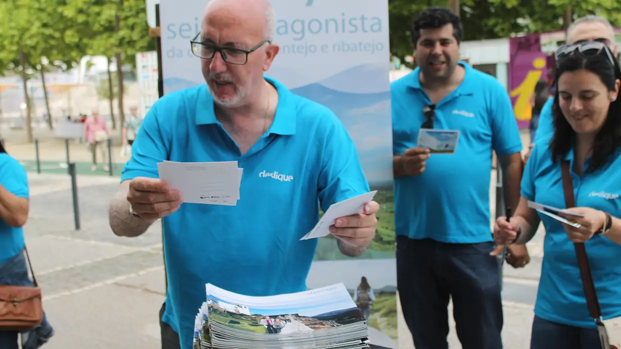 Entidade Regional do Turismo de Alentejo e Ribatejo organizou uma campanha de marketing no Parque das Nações