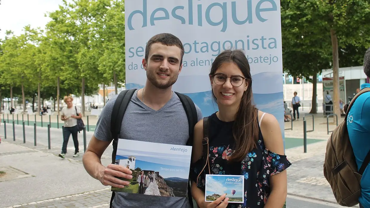 Entidade Regional do Turismo de Alentejo e Ribatejo organizou uma campanha de marketing no Parque das Nações