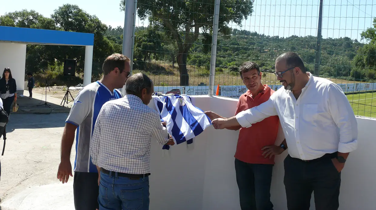 Inauguração Campo Futebol Parreira