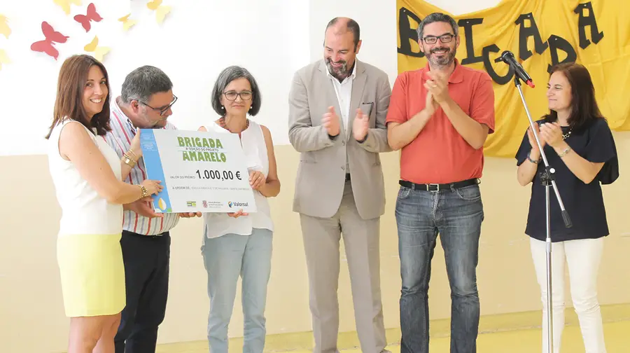 Escola Básica de Vialonga volta a vencer o prémio da Brigada do Amarelo