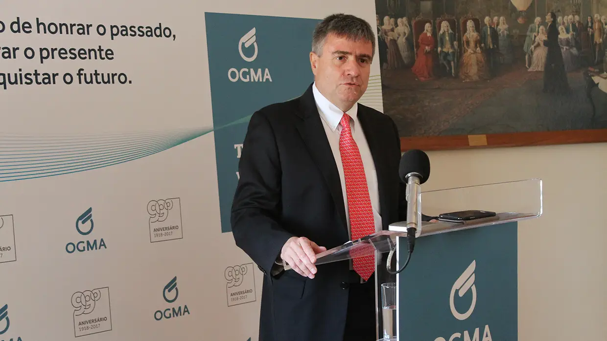Visita do Secretário de Estado da Indústria à OGMA abre contagem decrescente para o 100º aniversário