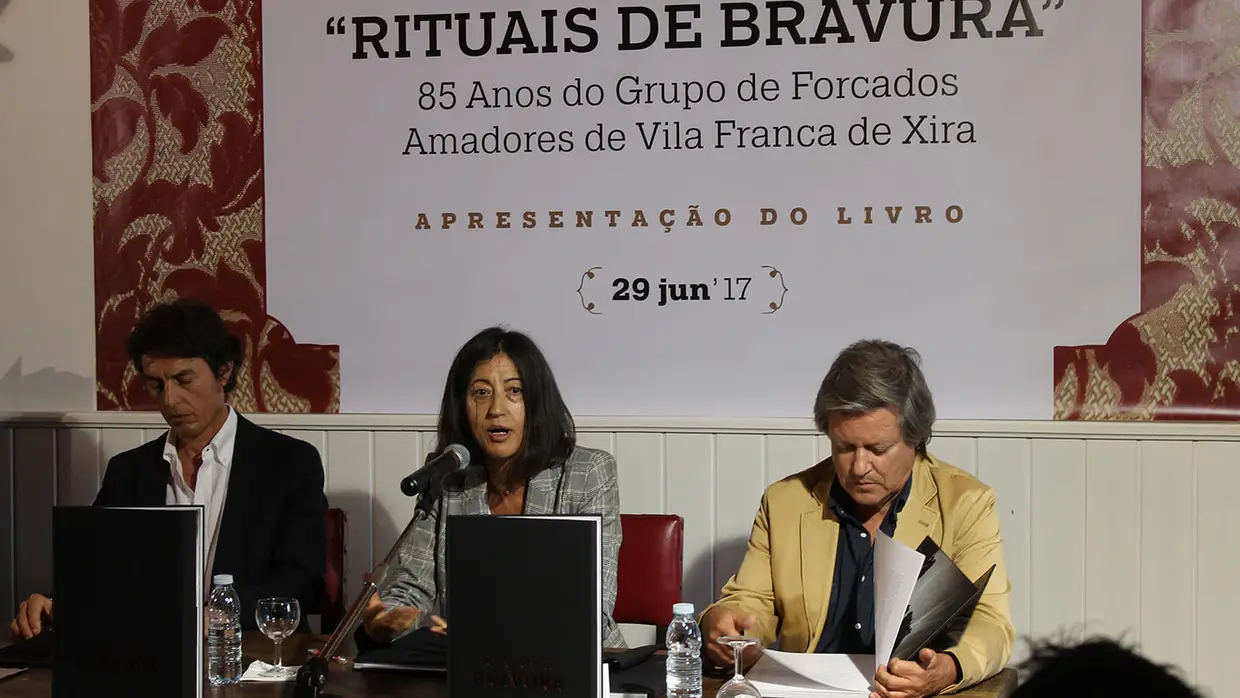 Apresentação do livro dos 85 anos do Grupo de Forcados Amadores de Vila Franca de Xira