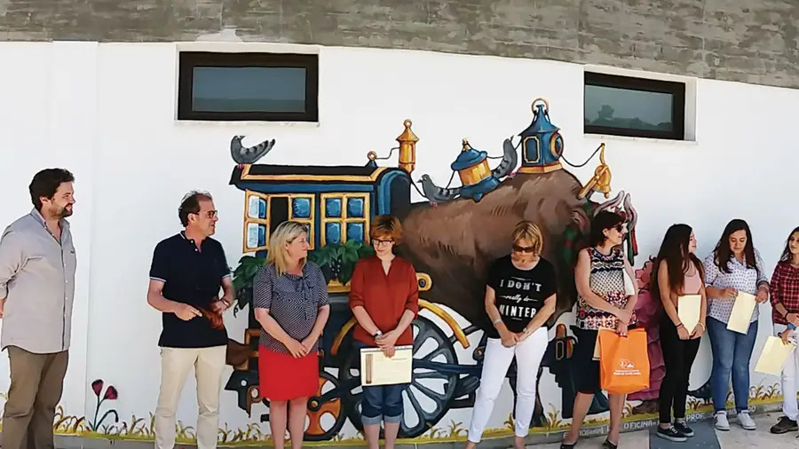 Novo mural para valorizar Central de Camionagem de Tomar