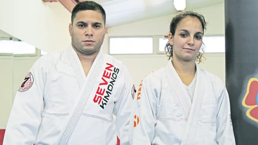 O casamento levou-a até ao ju-jitsu e o amor já deu frutos O casamento levou-a até ao ju-jitsu e o amor já deu frutos