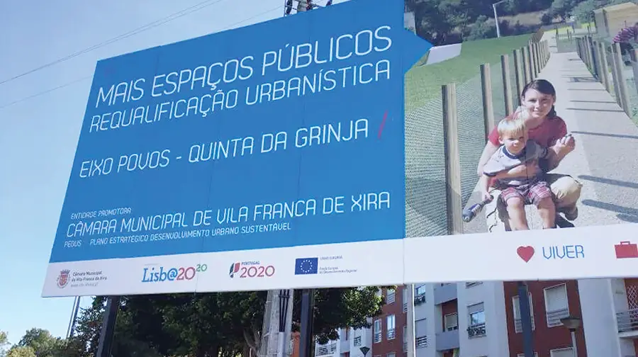 CNE manda retirar publicidade a obras em Vila Franca de Xira