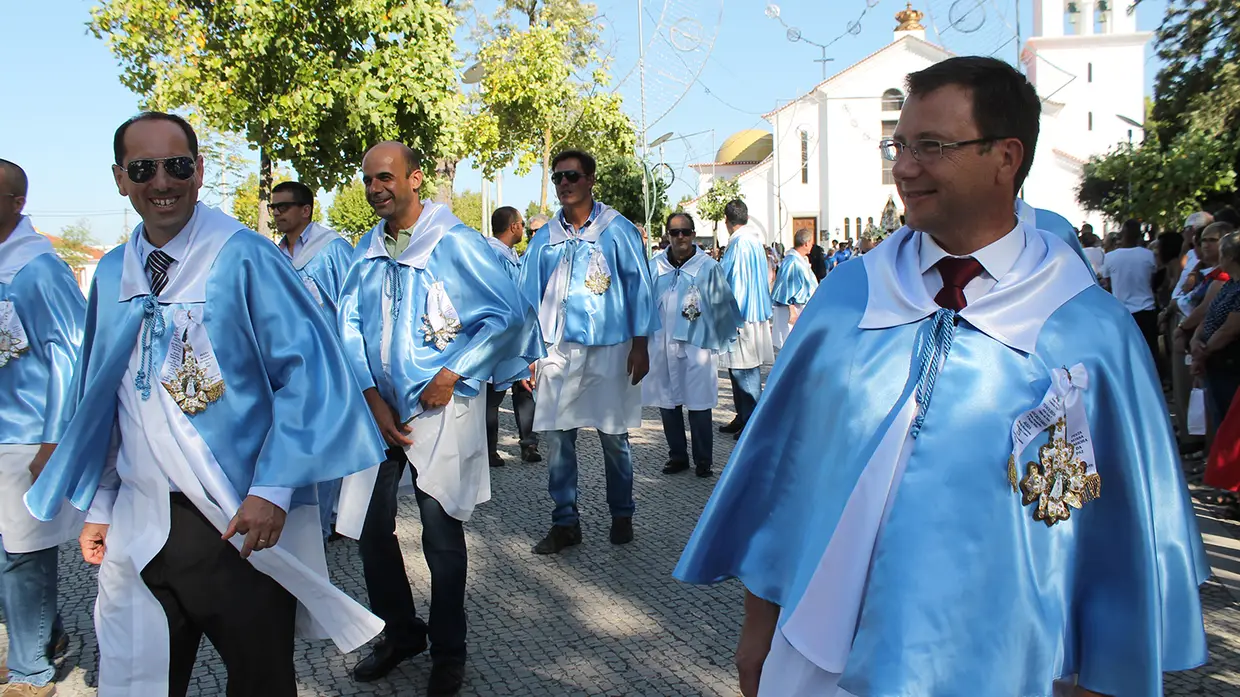 Procissão em honra da Nossa Senhora da Paz nas Festas de Benavente