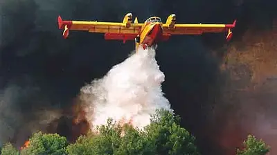 Acidente com avião que combatia fogo em Abrantes