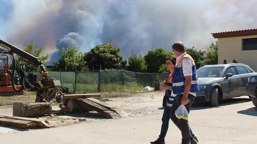 Dois incêndios em Abrantes “sem risco para pessoas”