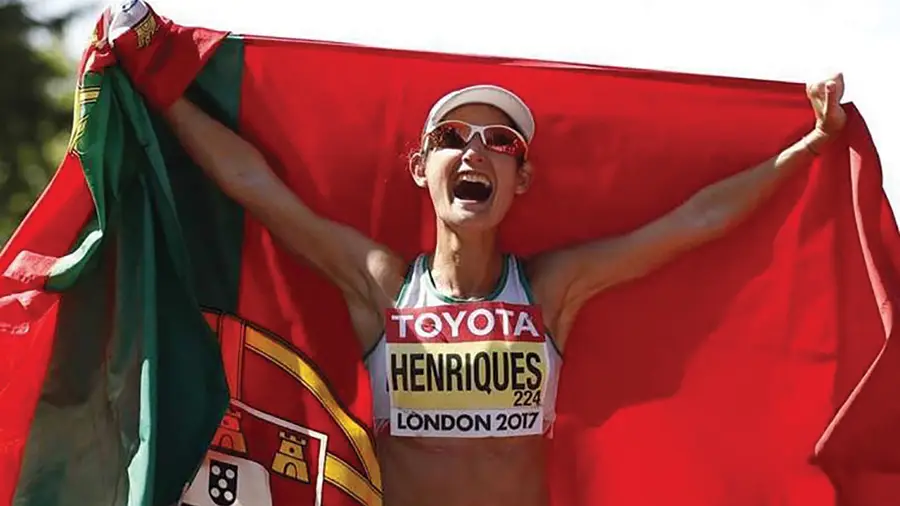 Inês Henriques ganhou o ouro em Londres nos mundiais de atletismo