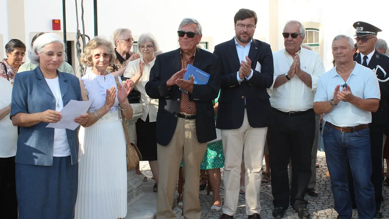 Inauguração do busto da Madre Luíza Andaluz