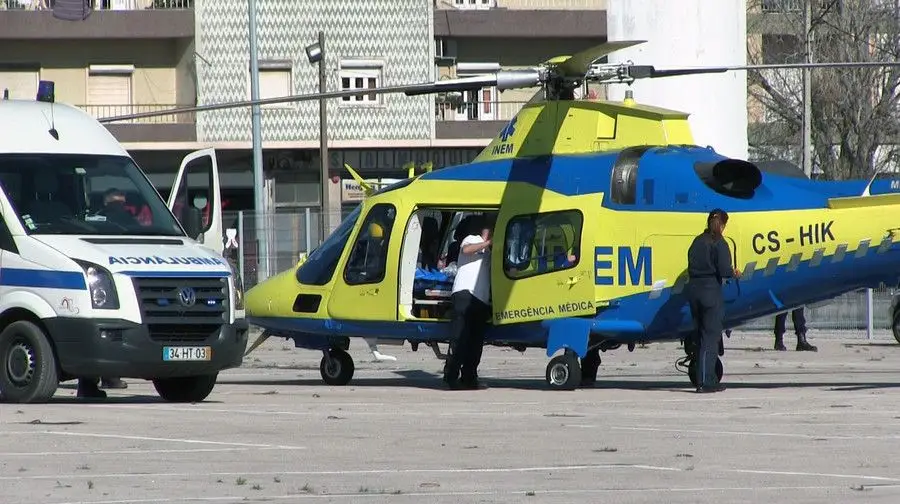 Ferido grave em acidente com máquina agrícola em Muge