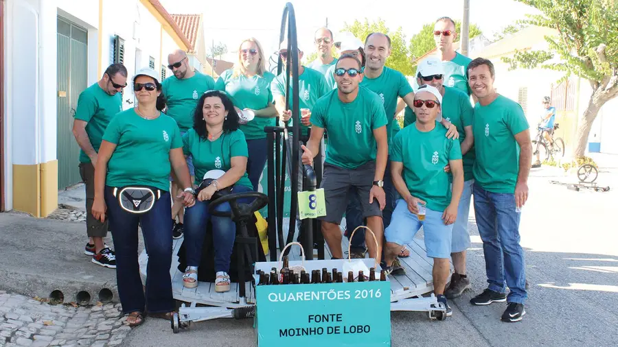 Quarentões na “Corrida mais louca do Ribatejo”