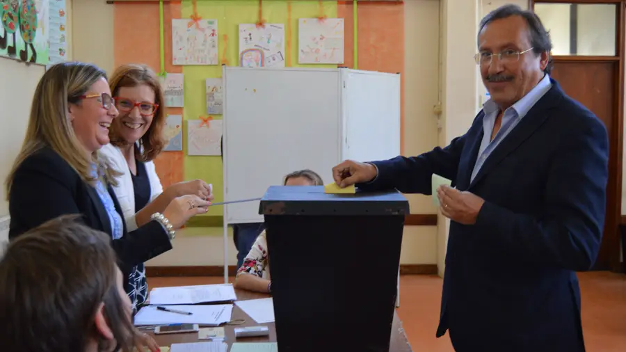 Pedro Ferreira vota em Torres Novas
