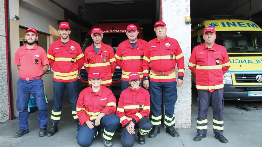 Um dia no quartel dos Bombeiros Voluntários de Alverca