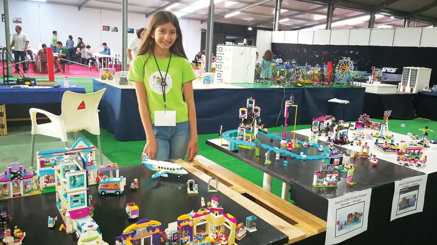 Jovem de Vale da Pedra foi a vencedora nacional do Lego Friends Designer