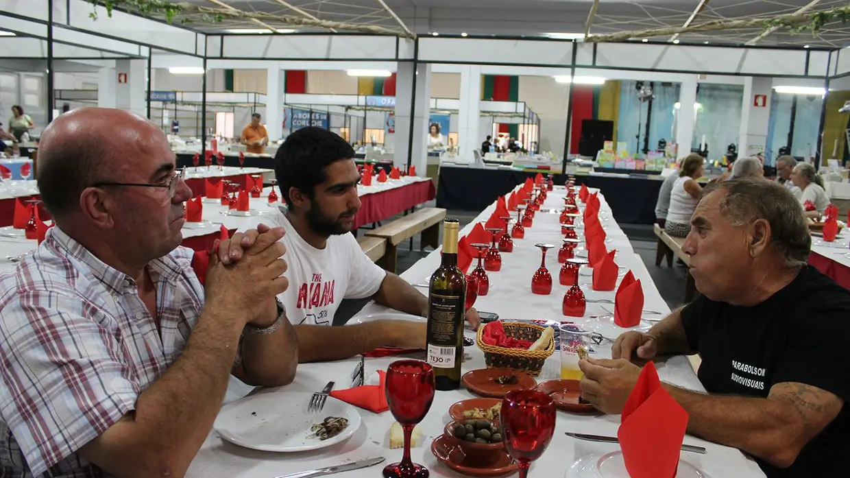 Inauguração das Jornadas de Gastronomia e da Feira do Livro em Coruche