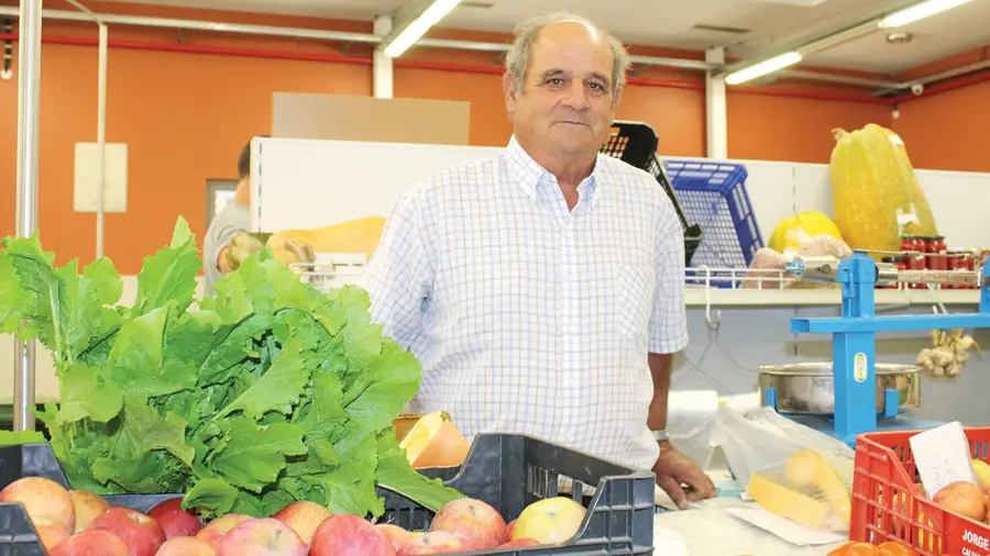 Ainda há quem resista no mercado de Coruche