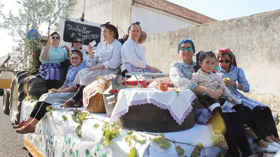 Cortejo do fim das vindimas em Vila Chã de Ourique Cortejo do fim das vindimas em Vila Chã de Ourique
