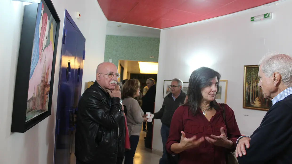 Inauguração da exposição “Reflexos de uma Aprendizagem” no Círculo Cultural Scalabitano
