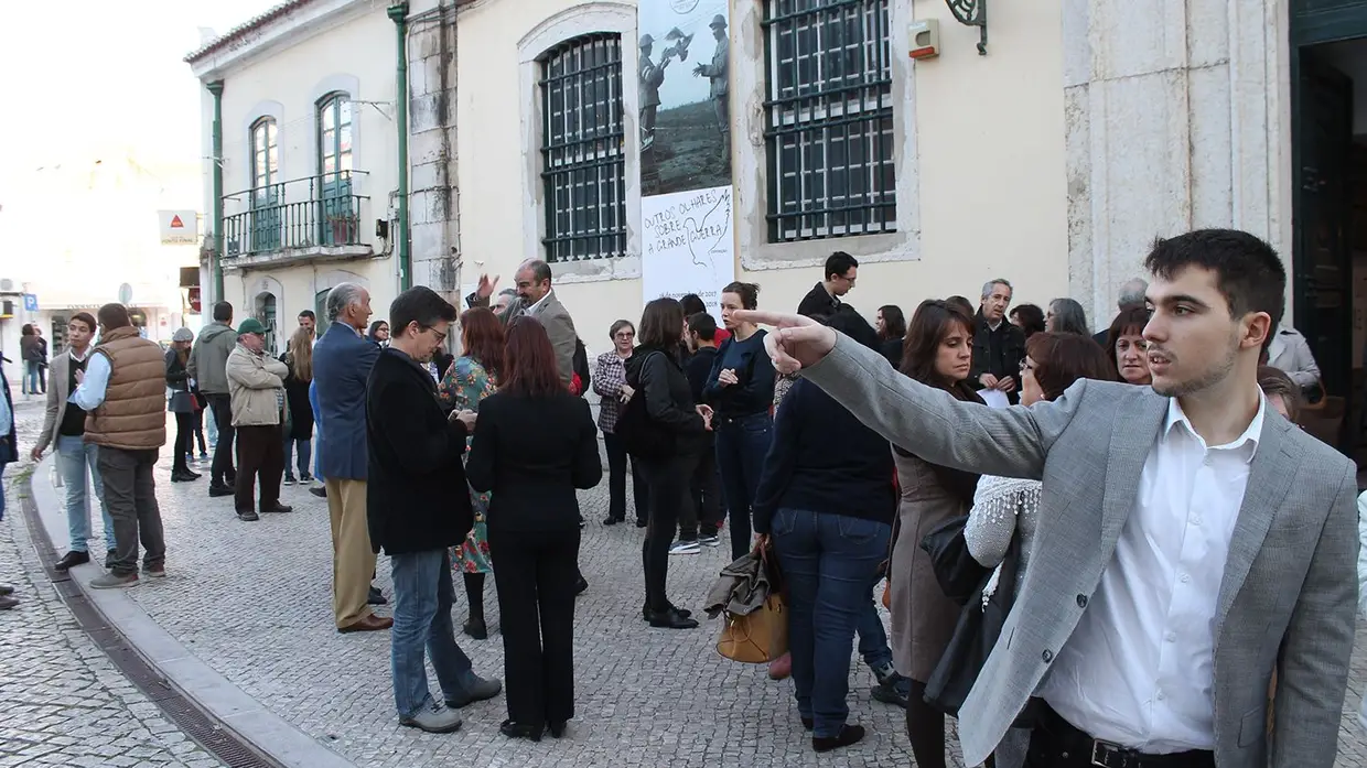 Inauguração da exposição 'Outros Olhares sobre a Grande Guerra' no Celeiro da Patriarcal em Vila Franca de Xira