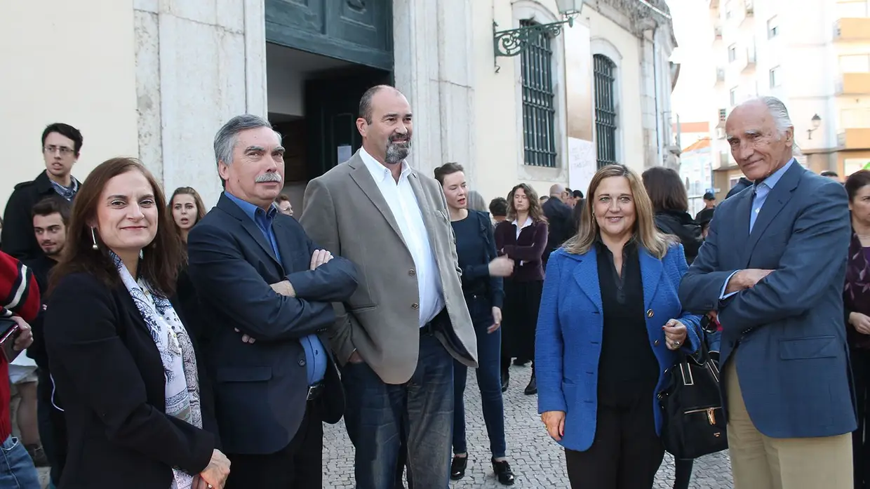 Inauguração da exposição 'Outros Olhares sobre a Grande Guerra' no Celeiro da Patriarcal em Vila Franca de Xira