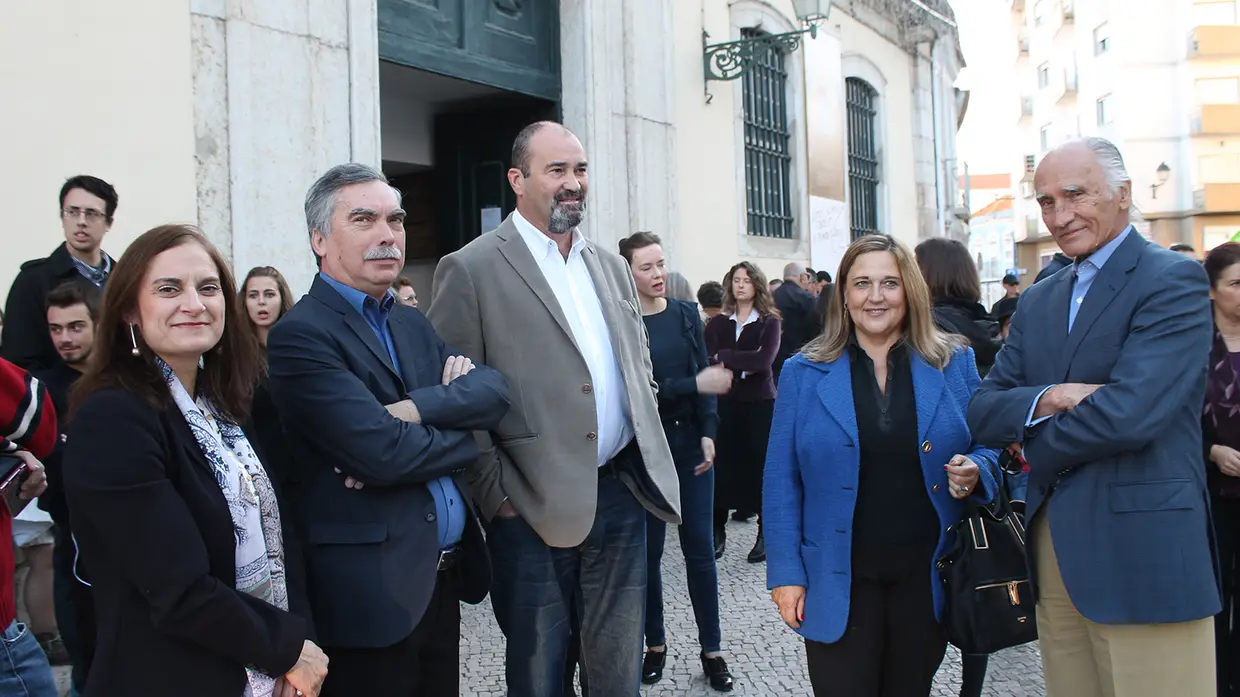 Inauguração da exposição 'Outros Olhares sobre a Grande Guerra' no Celeiro da Patriarcal em Vila Franca de Xira