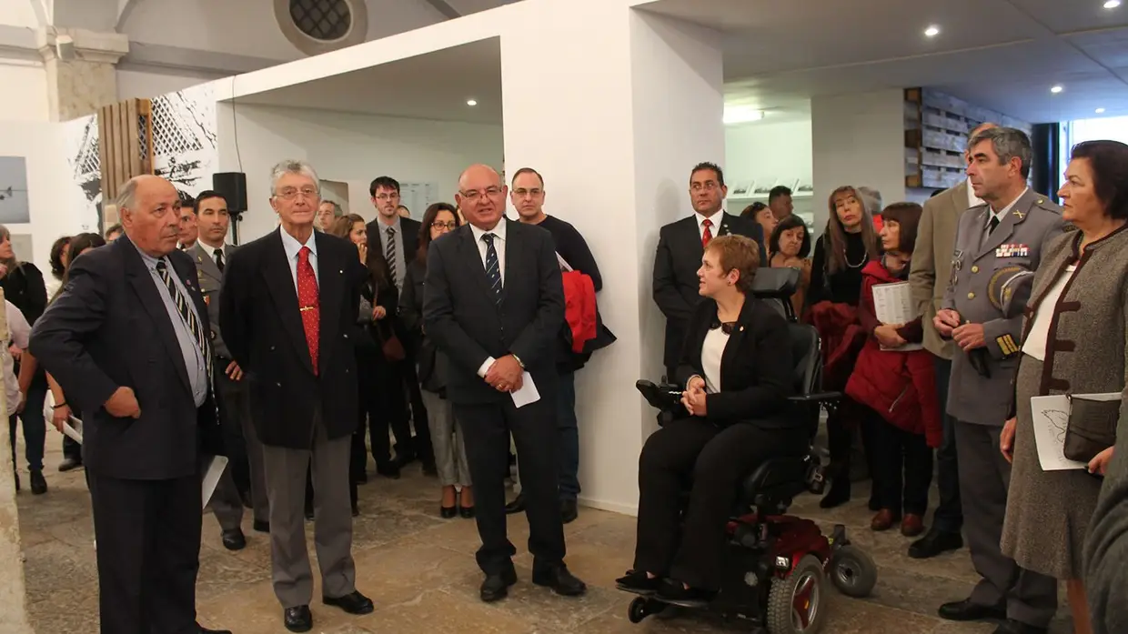 Inauguração da exposição 'Outros Olhares sobre a Grande Guerra' no Celeiro da Patriarcal em Vila Franca de Xira