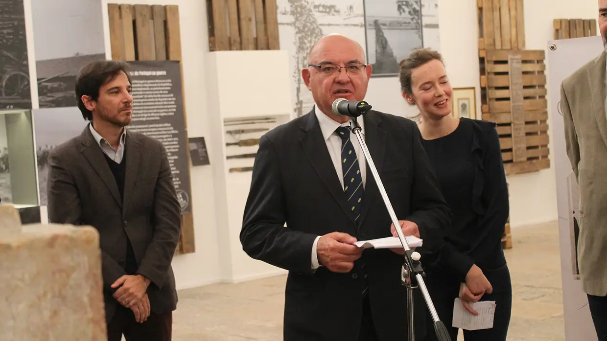 Inauguração da exposição 'Outros Olhares sobre a Grande Guerra' no Celeiro da Patriarcal em Vila Franca de Xira