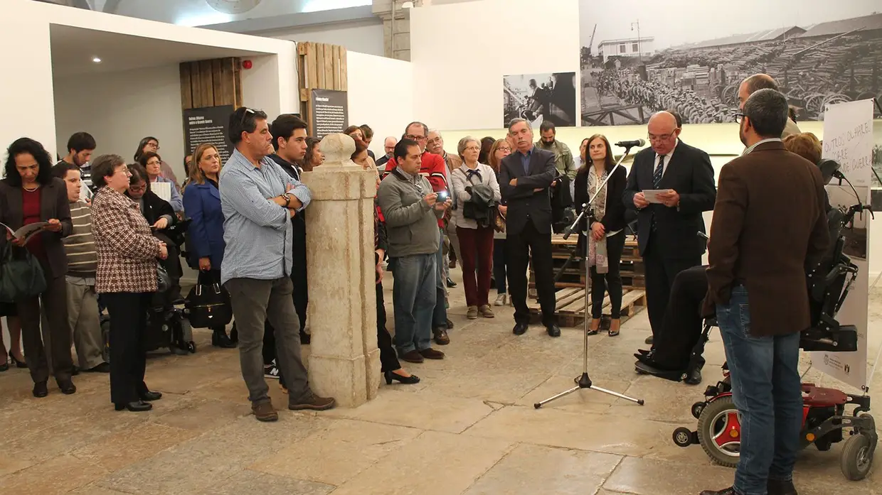 Inauguração da exposição 'Outros Olhares sobre a Grande Guerra' no Celeiro da Patriarcal em Vila Franca de Xira