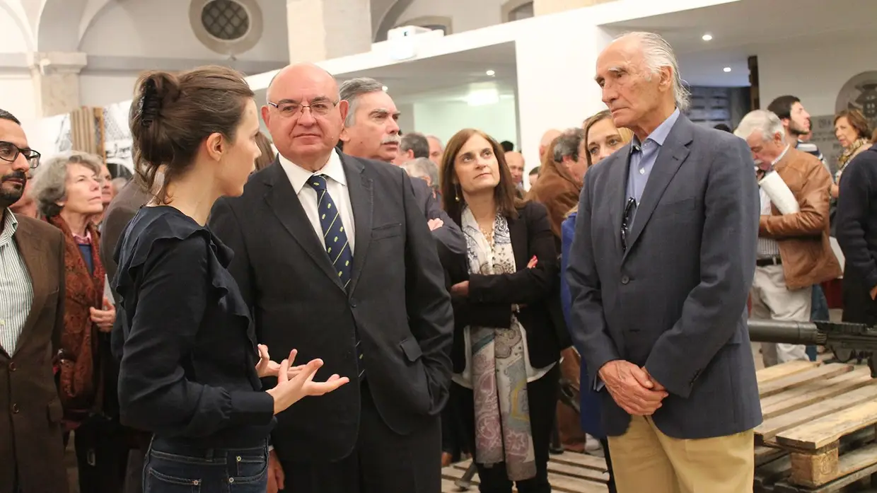 Inauguração da exposição 'Outros Olhares sobre a Grande Guerra' no Celeiro da Patriarcal em Vila Franca de Xira