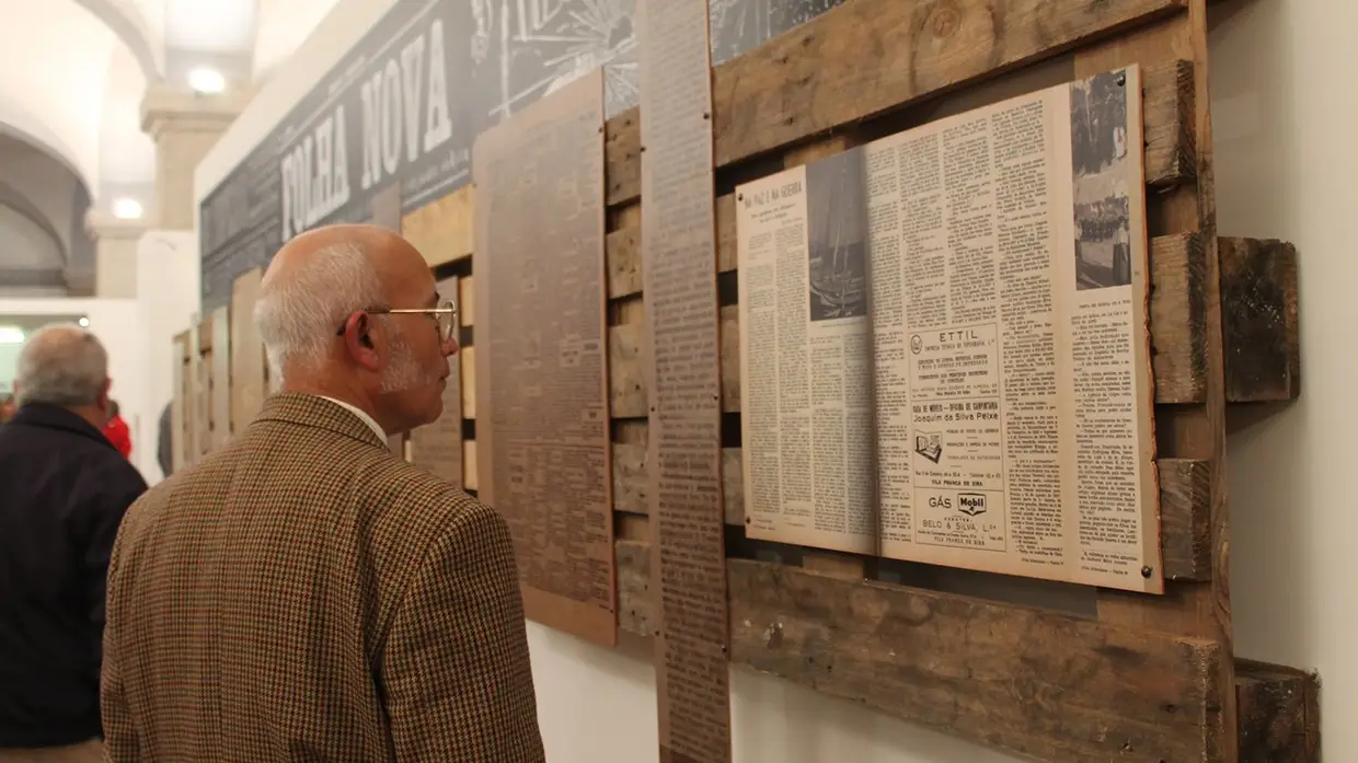 Inauguração da exposição 'Outros Olhares sobre a Grande Guerra' no Celeiro da Patriarcal em Vila Franca de Xira