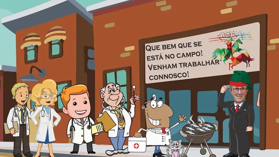 Aliciar médicos com os encantos do campo