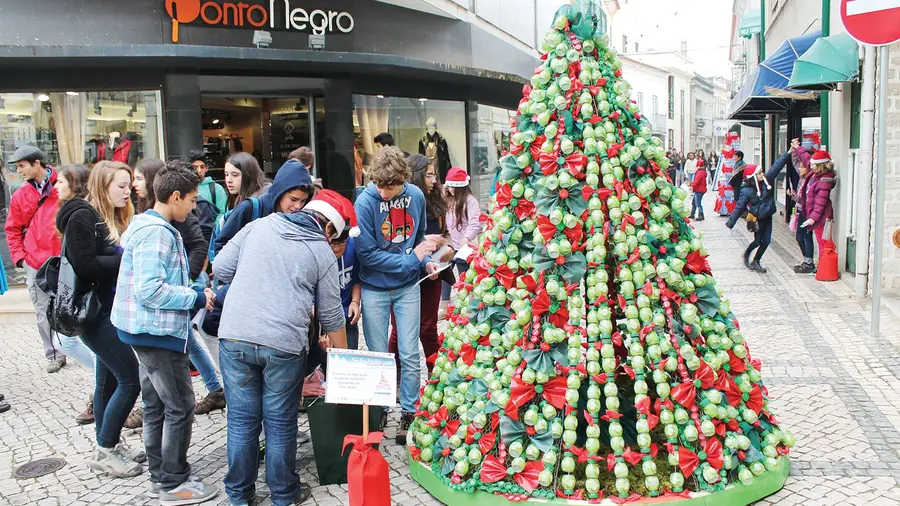 Pista de gelo é novidade no Natal de Rio Maior