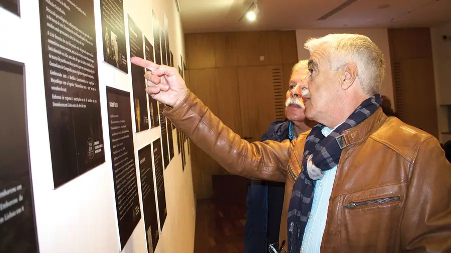 Parte da exposição “Outros Olhares sobre a Grande Guerra”