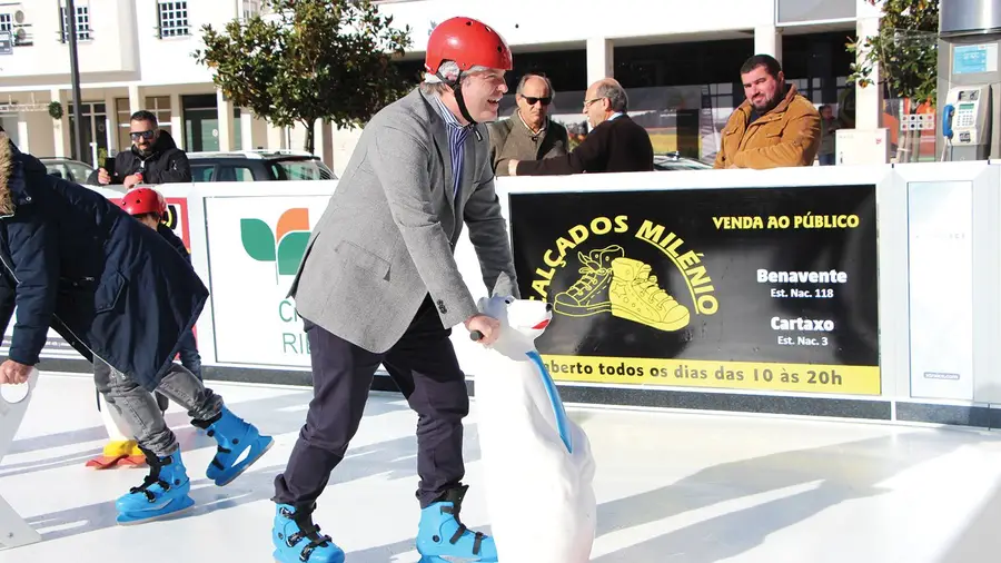 Puseram os patins ao presidente