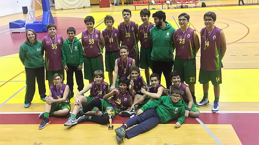 Ateneu Cartaxense campeão distrital de basquetebol sub-14