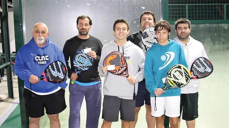 Afonso Carvalho e Tiago Pratas lideram Liga de Padel São Martinho