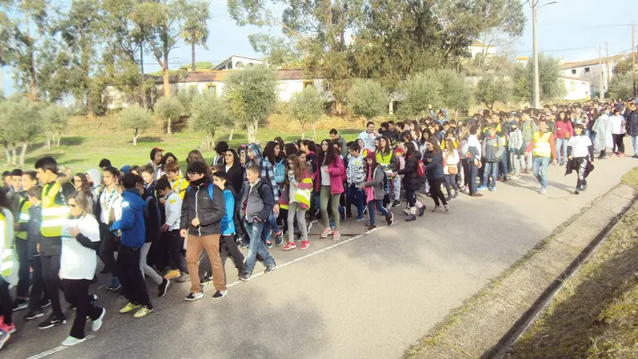 Caminhada pelos Direitos Humanos do Agrupamento de Escolas de Constância