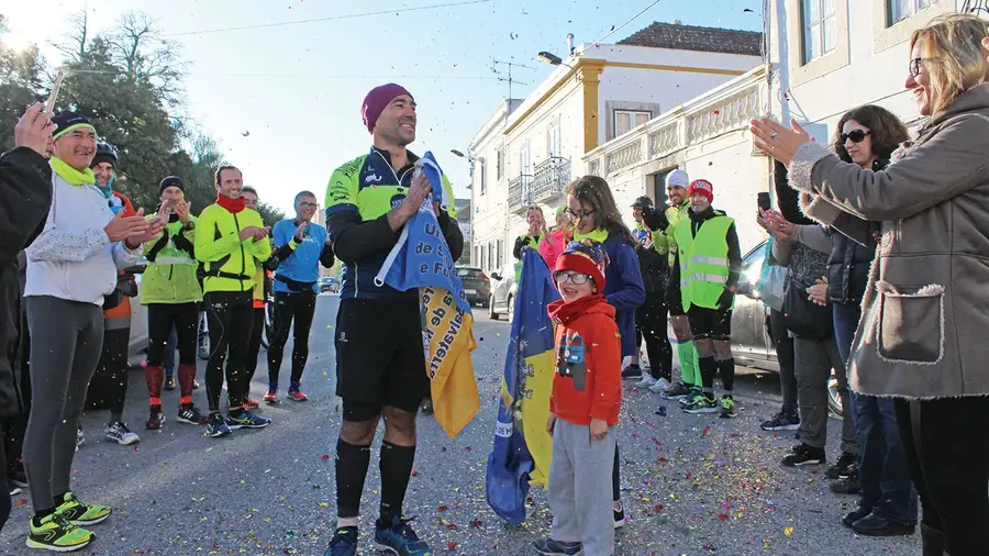 Ultramaratonista João Paulo Félix deu a volta ao Ribatejo em três dias Ultramaratonista João Paulo Félix deu a volta ao Ribatejo em três dias
