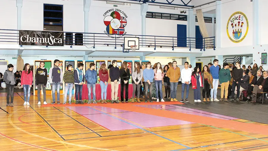 Cerimónia dos quadro de valor e excelência no Agrupamento de Escolas da Chamusca Cerimónia dos quadro de valor e excelência no Agrupamento de Escolas da Chamusca