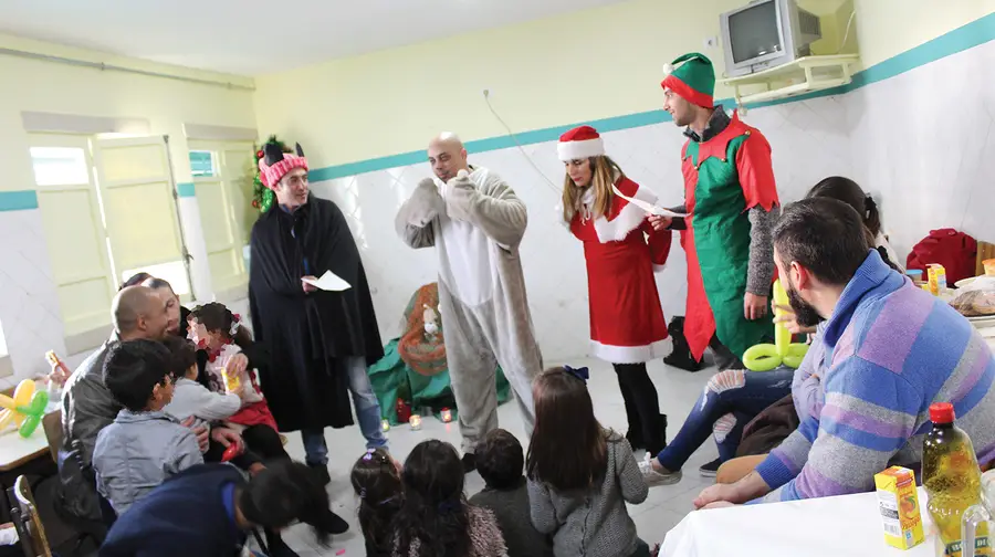 Reclusos de Torres Novas participaram na animação da Festa de Natal para os filhos